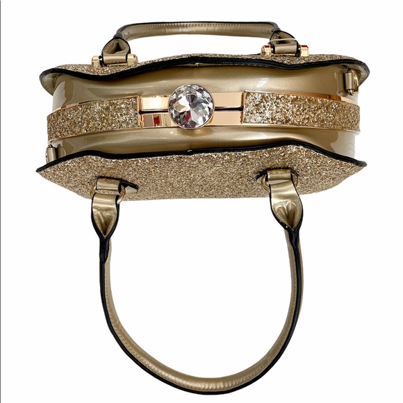 Handbag Republic Gold Glitter Handbag - Picture 6 of 10